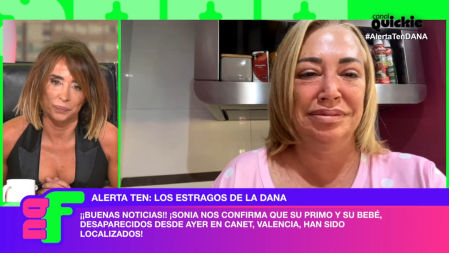 Belén Esteban rompe a llorar en directo tras el reencuentro de una joven con su familia: ''Tenía mucha ilusión de ver a Belén en 'El Hormiguero'''