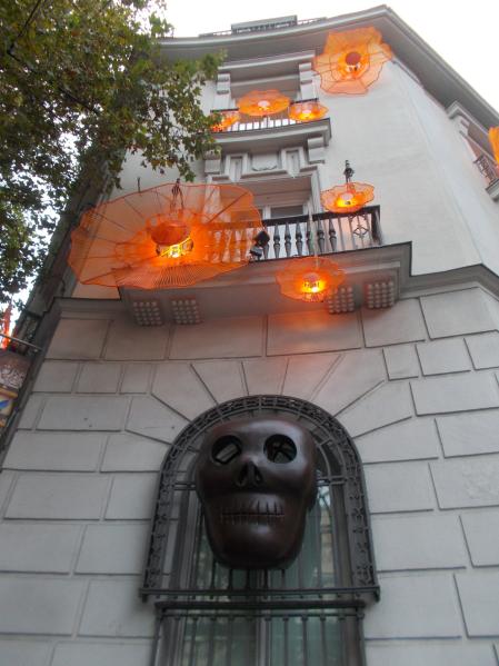 Día de Difuntos en la Casa de México de Madrid.