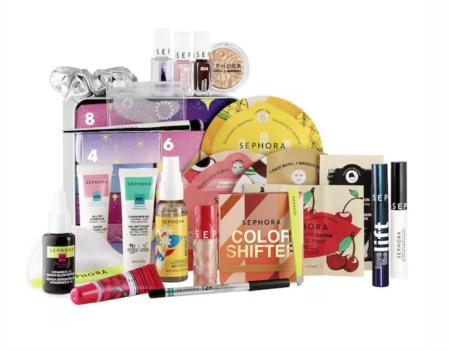 Calendario de adviento de Sephora.