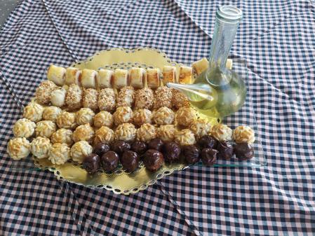 Panellets para la castañada.