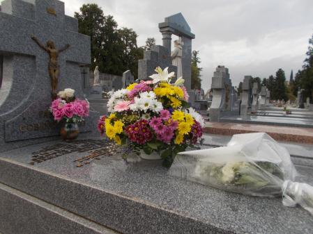 Día de Difuntos en el cementerio de la Almudena.