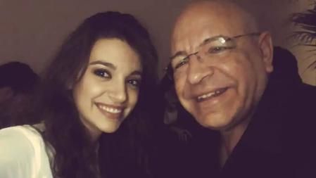 Ana Guera junto a su padre, Antonio, en una imagen de archivo