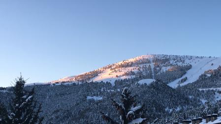 Vista desde la sede de TROPOSFERICA en LA MOLINA (Girona)