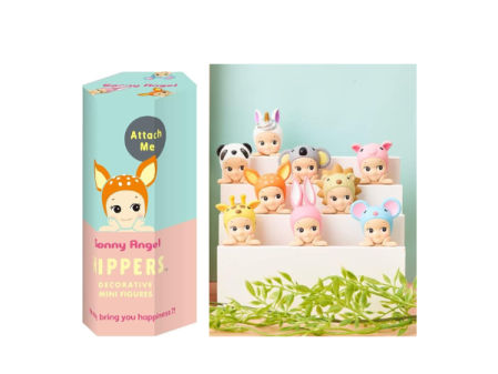 12 Sonny Angels edición animales con un elefante, conejo, león, etc