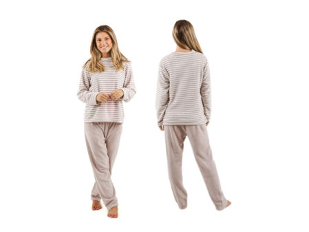 Conjunto de pijama calentito con forro