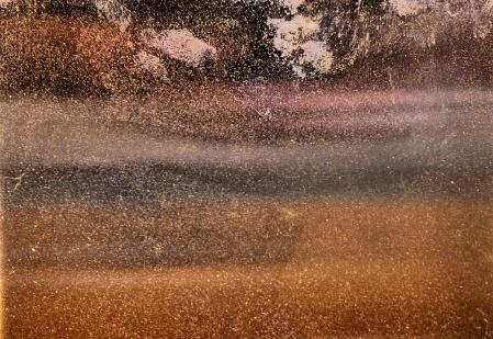 Representación abstracta del céfiro de otoño.