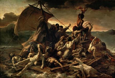 'La balsa de la Medusa (1818-19), de Théodore Géricault