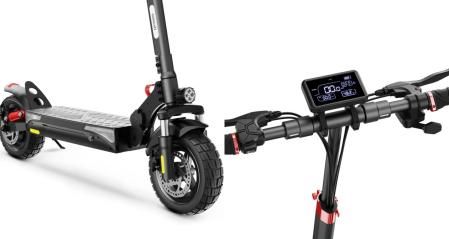 Cuenta con un panel LCD en el manillar donde verás toda la información importante