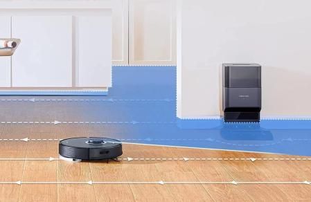 Su navegación es inteligente y la base de vaciado muy potente