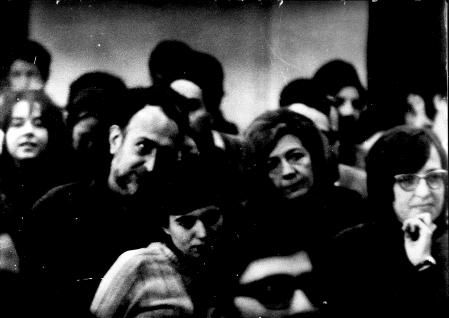 Ana María Moix, junto a Ana María Matute y Esther Tusquets en el encierro de intelectuales de Montserrat