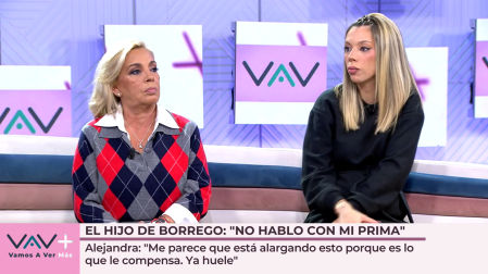 Alejandra Rubio y Carmen Borrego en 'Vamos a Ver'