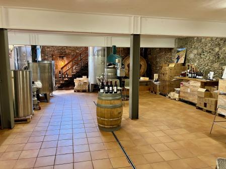 Interior de la bodega