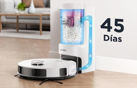 Su base de autovaciado no lleva bolsa como otros modelos