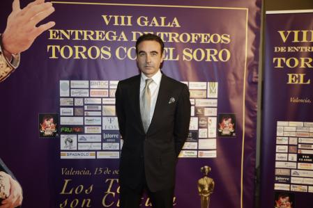 Bullfighter Enrique Ponce during Anuales Taurinos awards in Valencia on Tuesday, 15 October 2024.