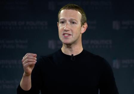 (FILES) In this file photo Facebook founder Mark Zuckerberg speaks at Georgetown University in a 'Conversation on Free Expression