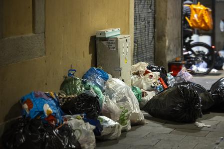 Muchos se hartaron ya de encontrarse con este panorama al salir de casa