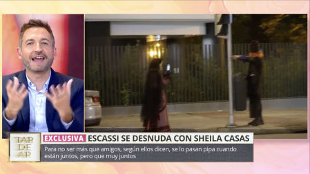 Álvaro Muñoz Escassi durante la noche de Halloween