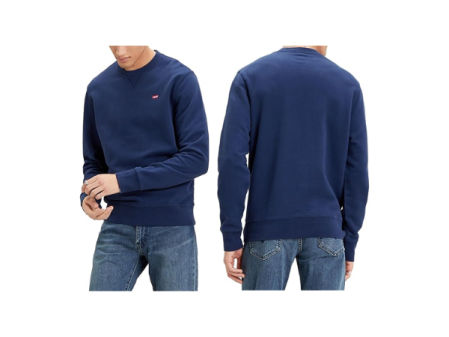 Sudadera azul marino 100% algodón