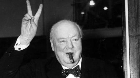 Winston Churchill, héroe de la Segunda Guerra Mundial