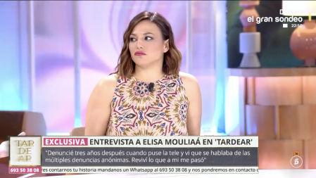Elisa Mouliaá en 'TardeAR'
