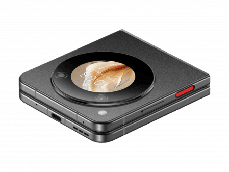 El ZTE Nubia Flip 5G es el teléfono plegable más económico, su pantalla secundaria circular no muestra apenas información y eso evita que caigamos en la tentación de usarlo más de la cuenta