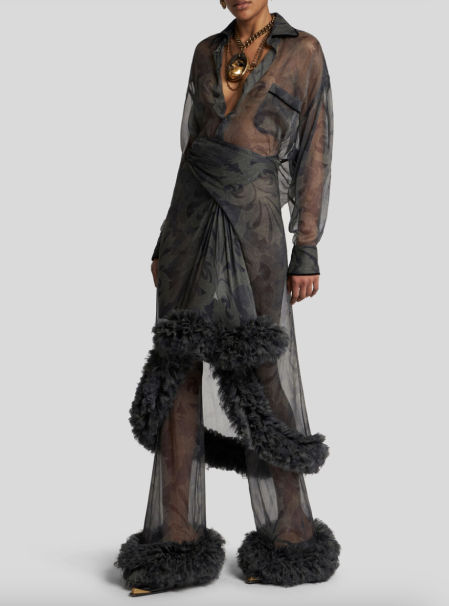 Total look de estilo boho de Etro