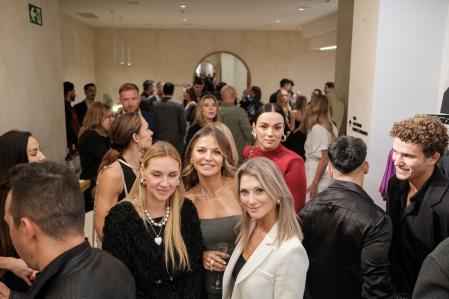Anna Lewandowska en la inauguración de su nuevo gimnasio