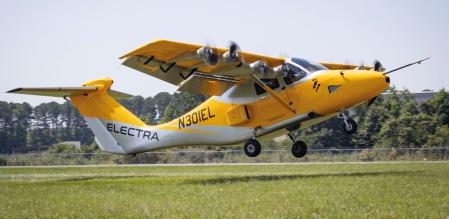 Así es la nueva aeronave electrificada para nueve pasajeros.