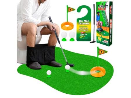 Juego de golf para el baño