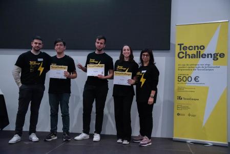 El equipo ganador del reto White Jacket