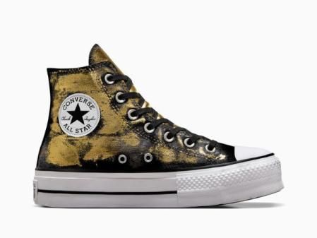 Chuck Taylor All Star Lift Platform Gold Layer