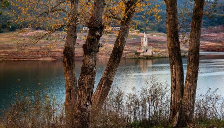 Pantano de Sau al 28%.