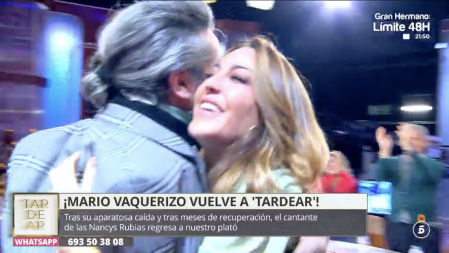 Mario Vaquerizo está de vuelta en 'TardeAR'