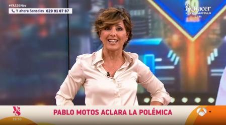 Sonsoles Ónega, desde su programa 'Y ahora Sonsoles', defendió a Pablo Motos en la polémica con David Broncano