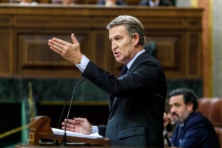 Pleno en el congreso de los Diputados Debate de la DANA Pedro Sanchez Maria Jesus Montero Yolanda Diaz Alberto Nuñez Feijoo