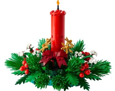 Centro de Mesa Navideño de Lego.