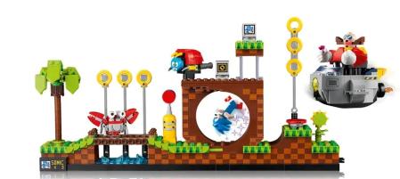 Sonic the Hedgehog – Green Hill Zone de Lego