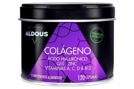 Aldous Labs Colágeno con Ácido Hialurónico (120 Cápsulas)