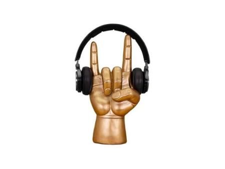 Soporte para auriculares rockero