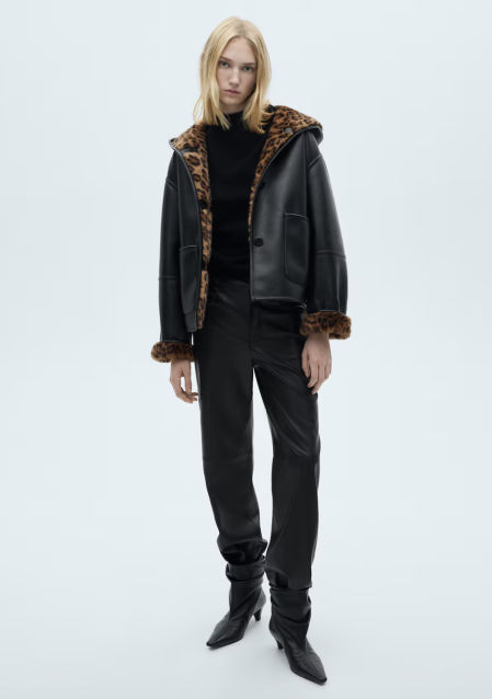 Abrigo reversible de Mango