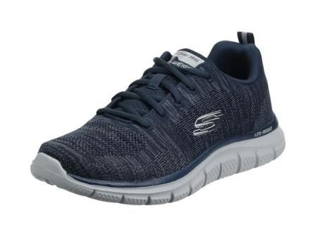 Zapatillas Skechers Navy Knit Gray Trim