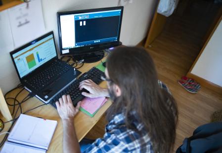 Los 'millennials' priorizan el teletrabajo por la flexibilidad que ofrece.&nbsp;