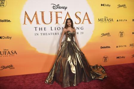 Blue Ivy en el estreno de 'Mufasa: El Rey León'