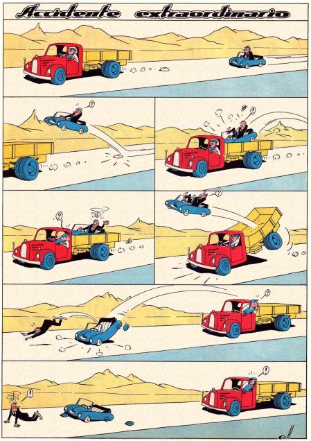 Detalle de una viñeta de ‘Coll. Trayectoria de un historietista insólito’