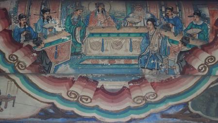 Pintura del Corredor del Palacio de Verano.