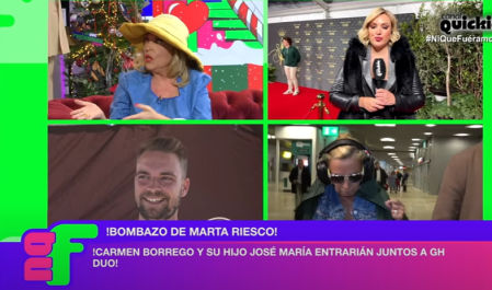 Sale a luz el proyecto televisivo en el que Carmen Borrego y José María Almoguera podrían volver a verse las caras