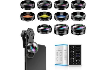 Kit de lentes para cámara de teléfono 11 en 1 de MIAO LAB