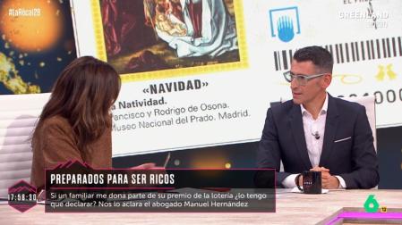 Nuria Roca quiso saber qué implicaciones tendría donar el premio a sus hijos.