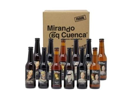 Pack 12 cervezas artesanas de Mirando pa' Cuenca
