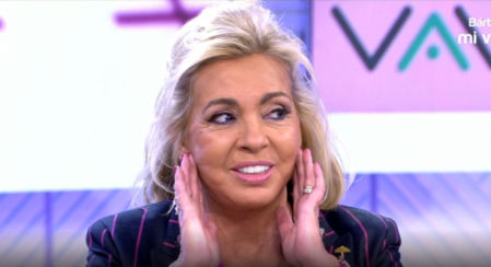 Carmen Borrego reaparece en televisión tras realizarse varias operaciones estéticas